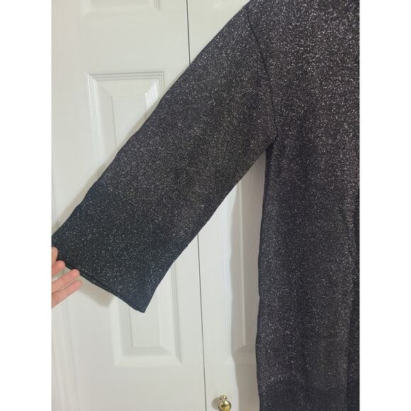 Cooper st small Alice knit dress black metallic new with tags - Picture 2 of 11